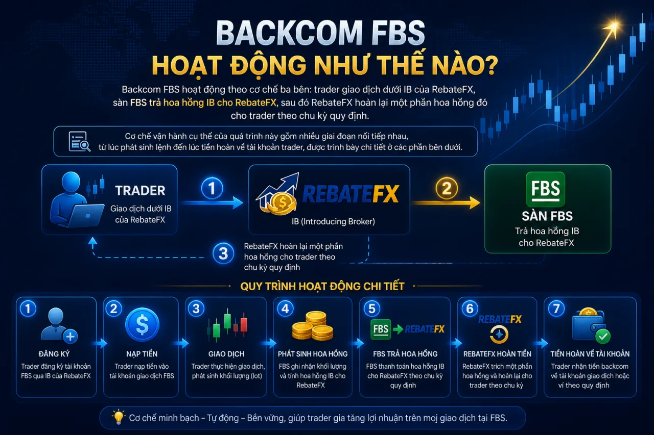 Backcom FBS Hoạt Động