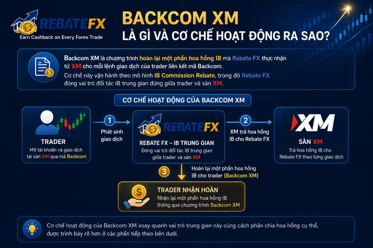 Backcom XM là gì và cơ chế hoạt động Backcom XM là gì và cơ chế hoạt động