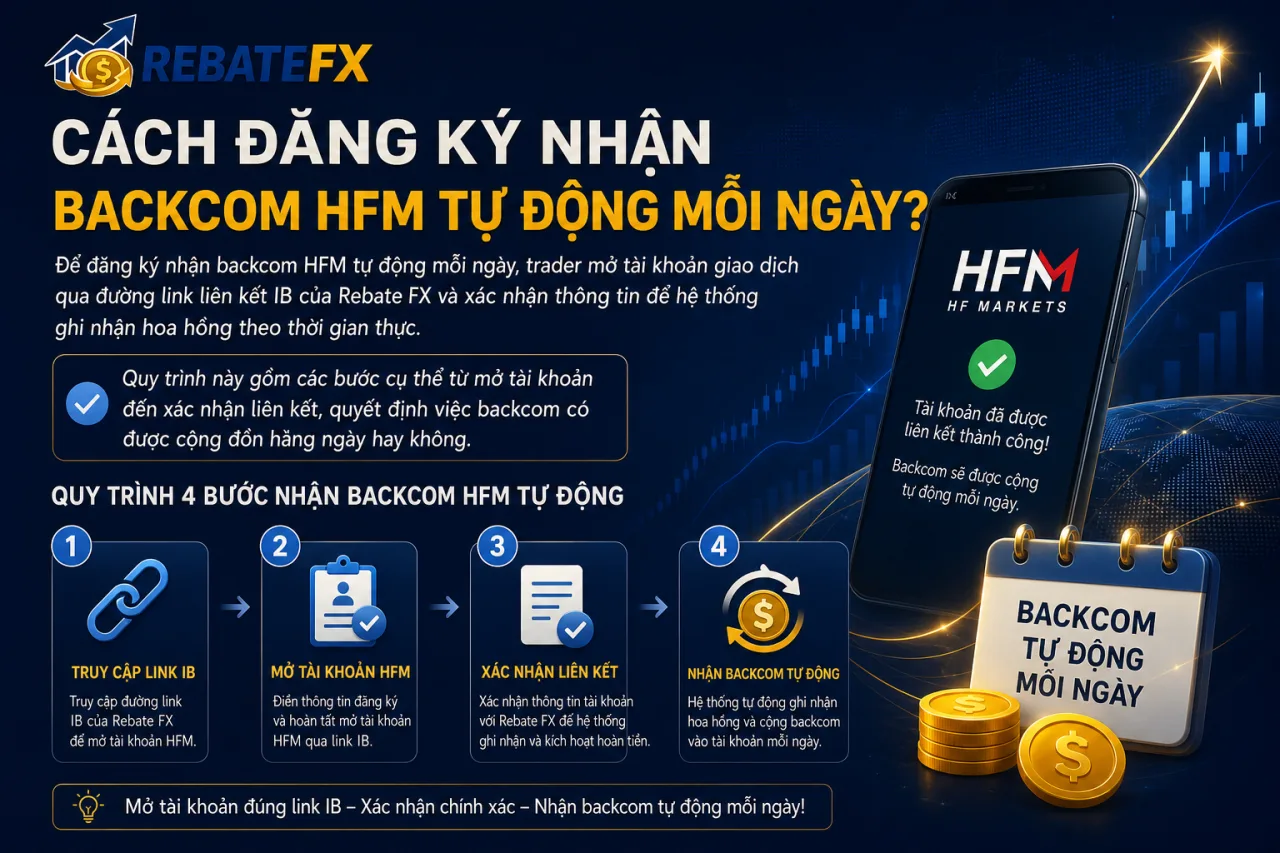 Đăng Ký Nhận Backcom HFM Tự Động Mỗi Ngày