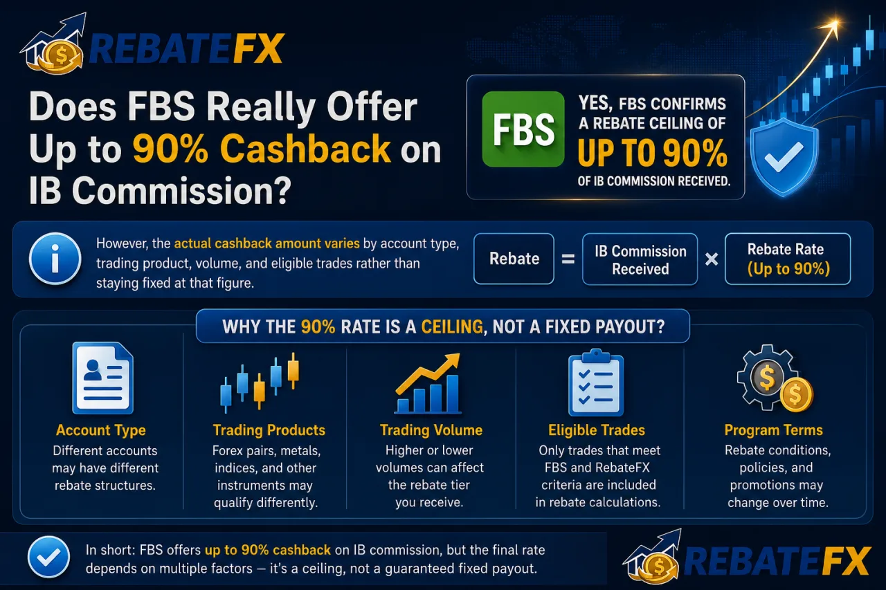 Does FBS Really Offer Up to 90% Cashback on IB Commission Does FBS Really Offer Up to 90% Cashback on IB Commission