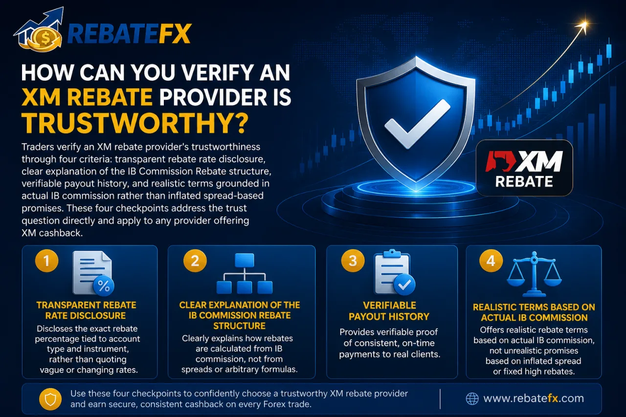 How Can You Verify an XM Rebate Provider Is Trustworthy How Can You Verify an XM Rebate Provider Is Trustworthy