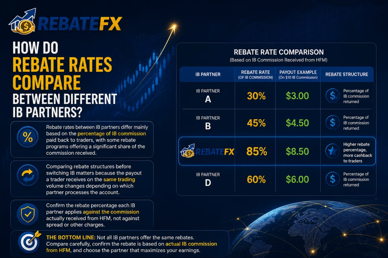 How Do Rebate Rates Compare Between Different IB Partners How Do Rebate Rates Compare Between Different IB Partners