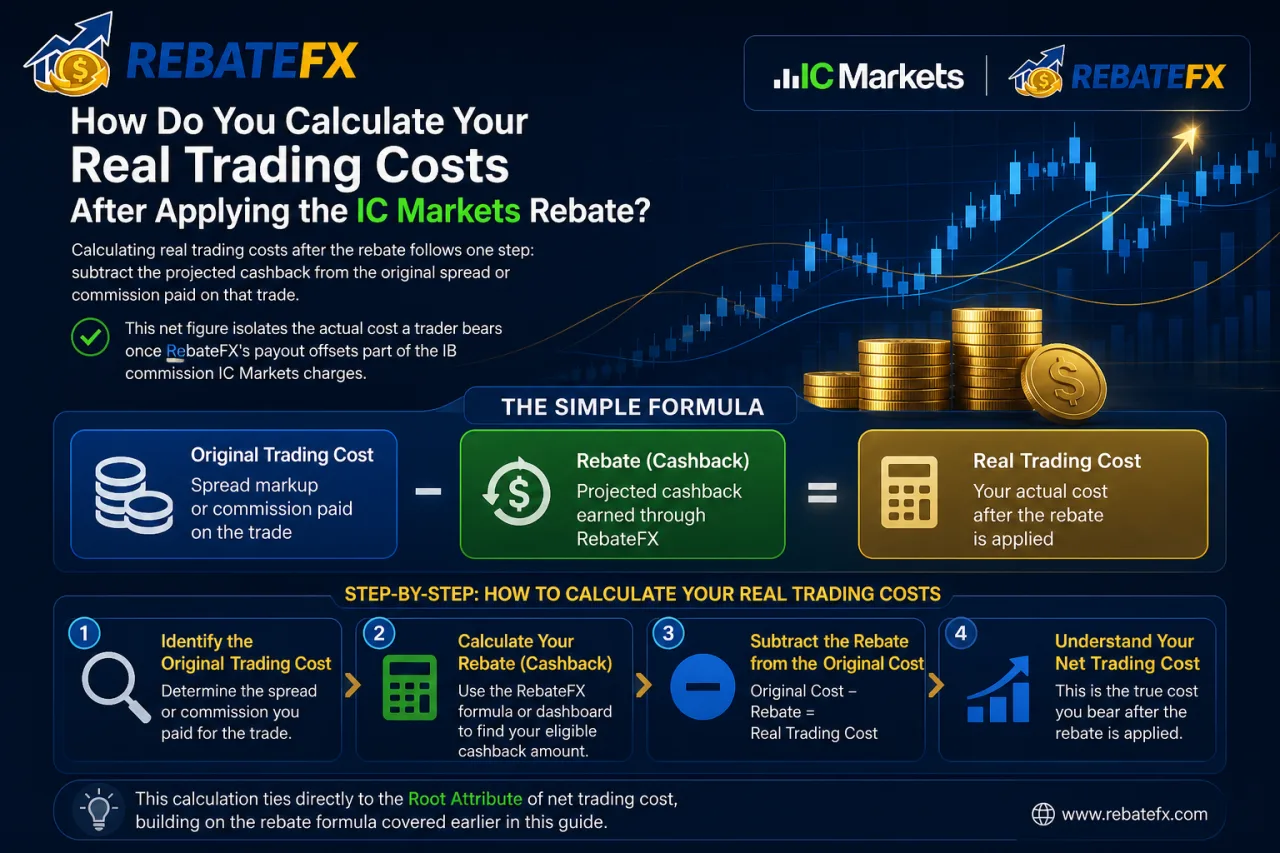 How Do You Calculate Your Real Trading Costs After Applying the IC Markets Rebate