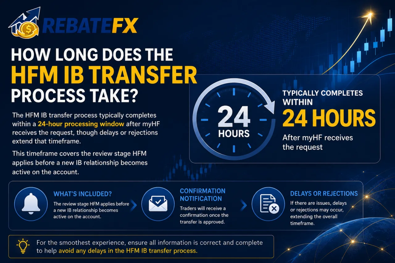 How Long Does the HFM IB Transfer Process Take How Long Does the HFM IB Transfer Process Take