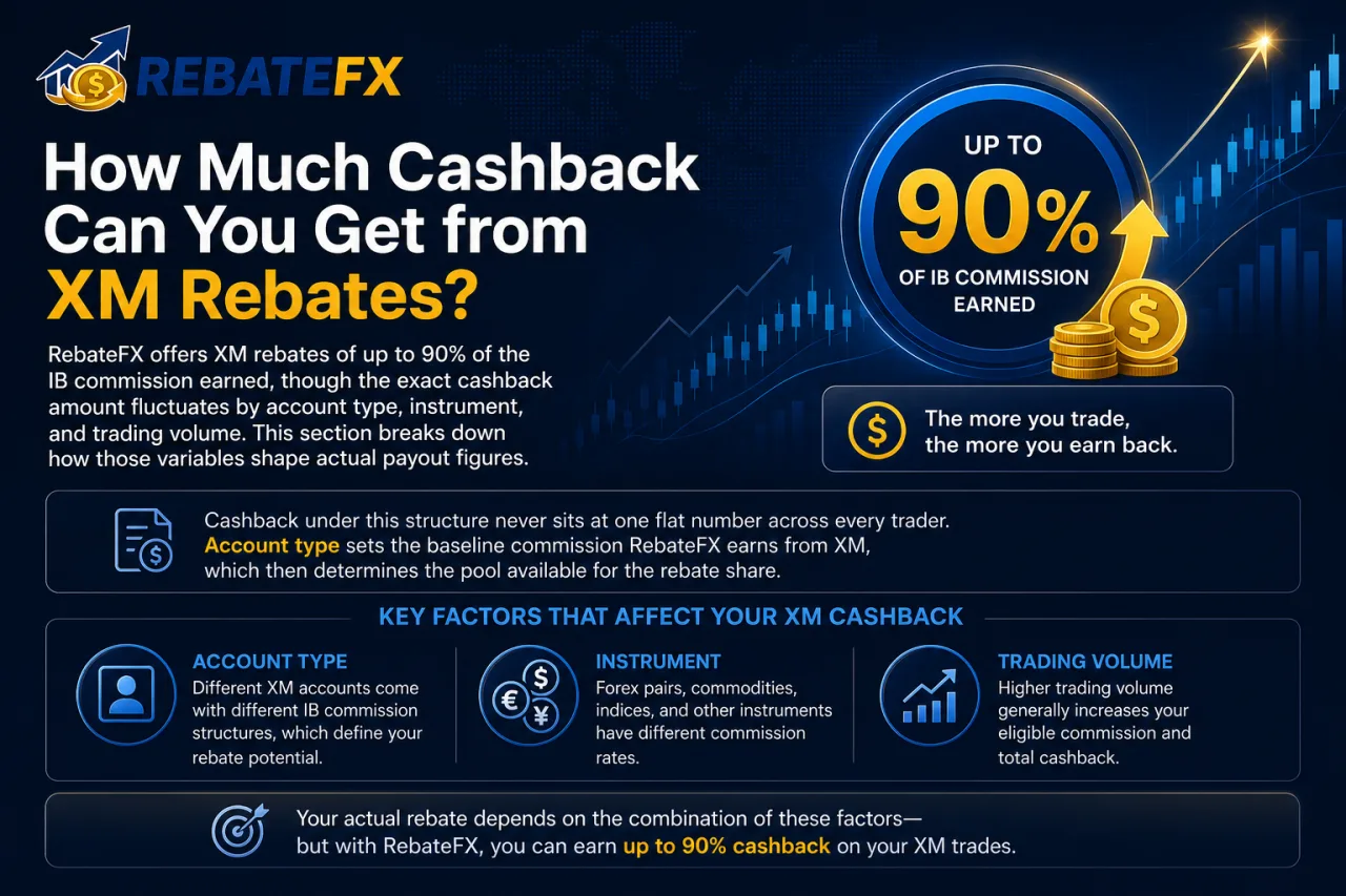 How Much Cashback Can You Get from XM Rebates How Much Cashback Can You Get from XM Rebates