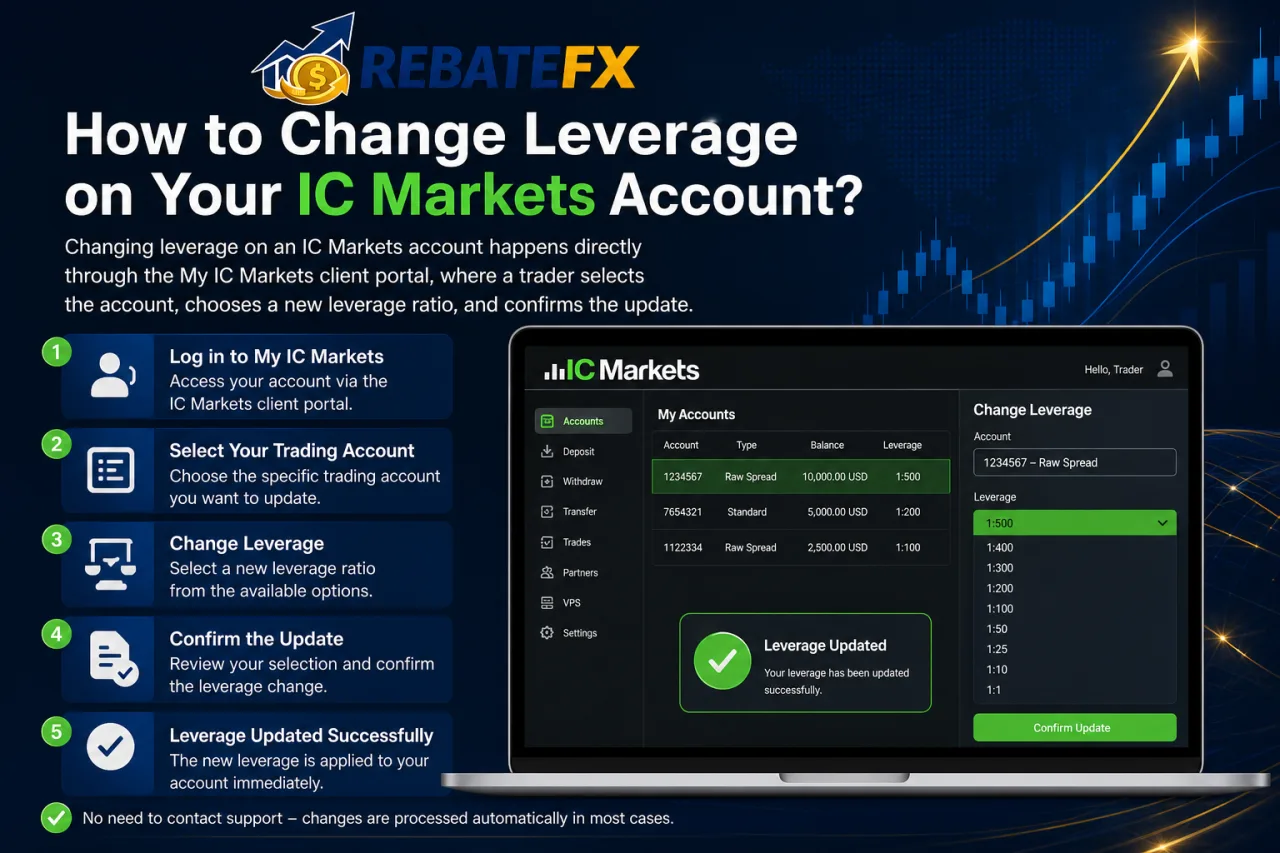 How to Change Leverage on Your IC Markets Account How to Change Leverage on Your IC Markets Account