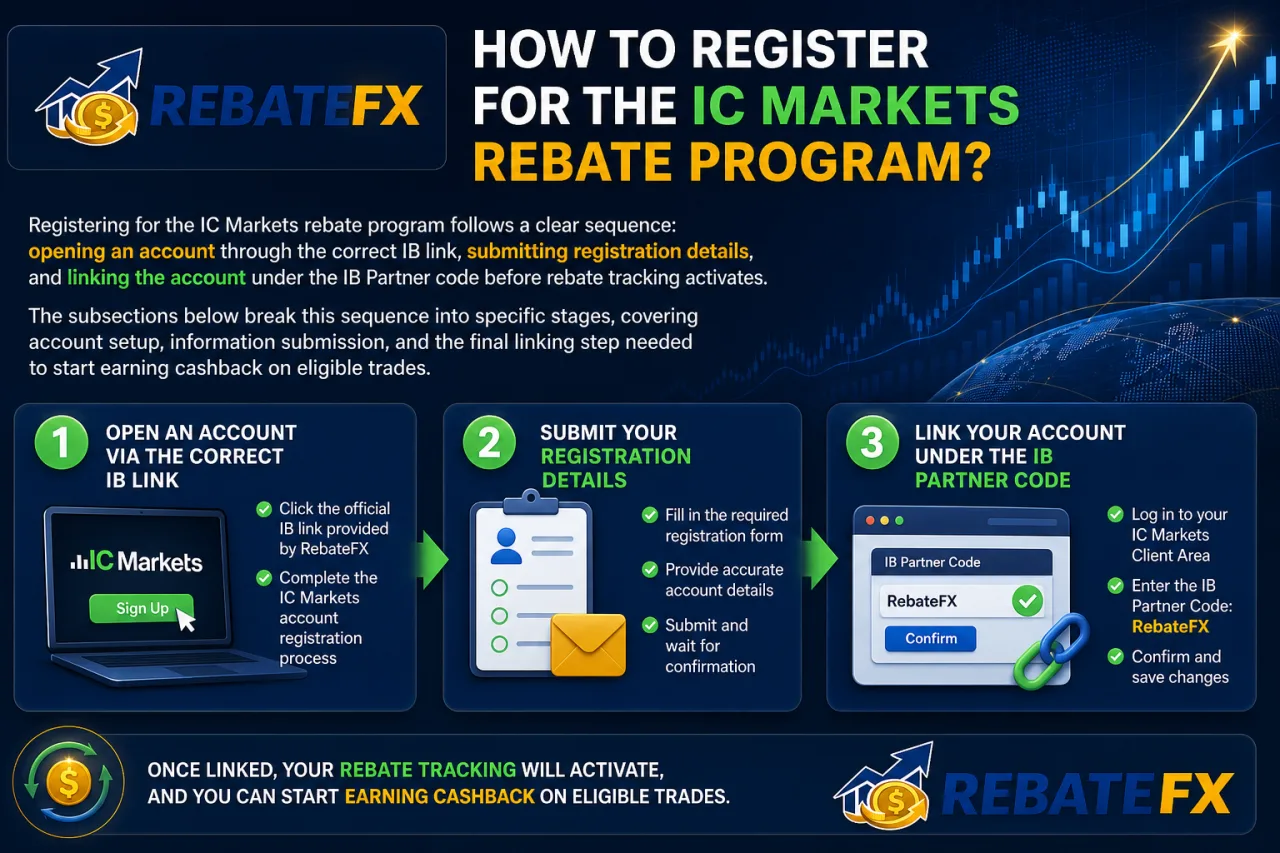 How to Register for the IC Markets Rebate Program