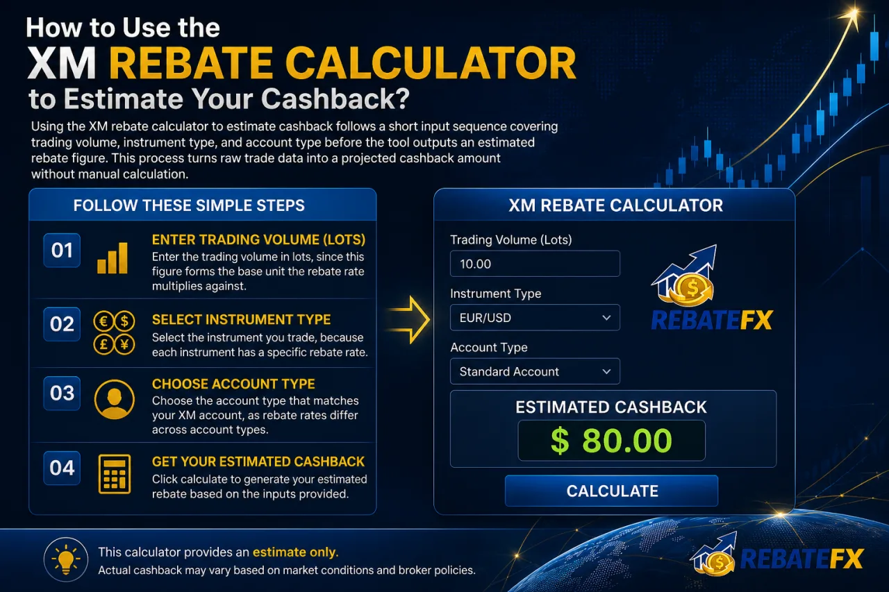 How to Use the XM Rebate Calculator to Estimate Your Cashback