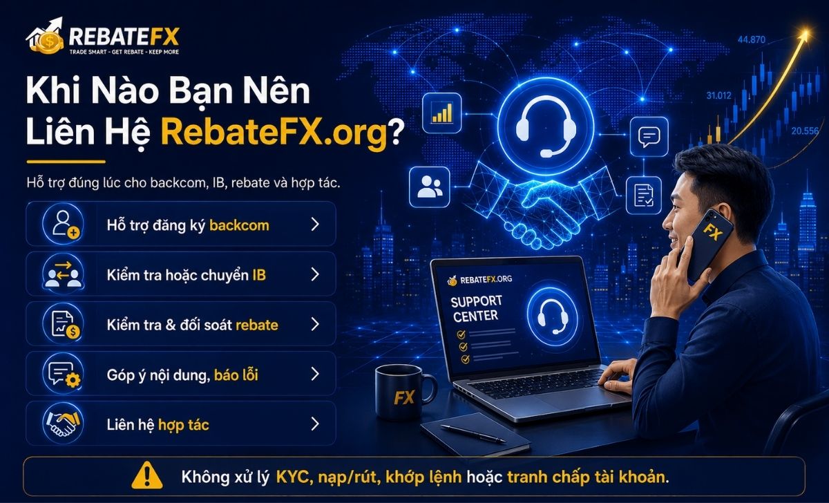 Khi Nào Bạn Nên Liên Hệ RebateFX.org?