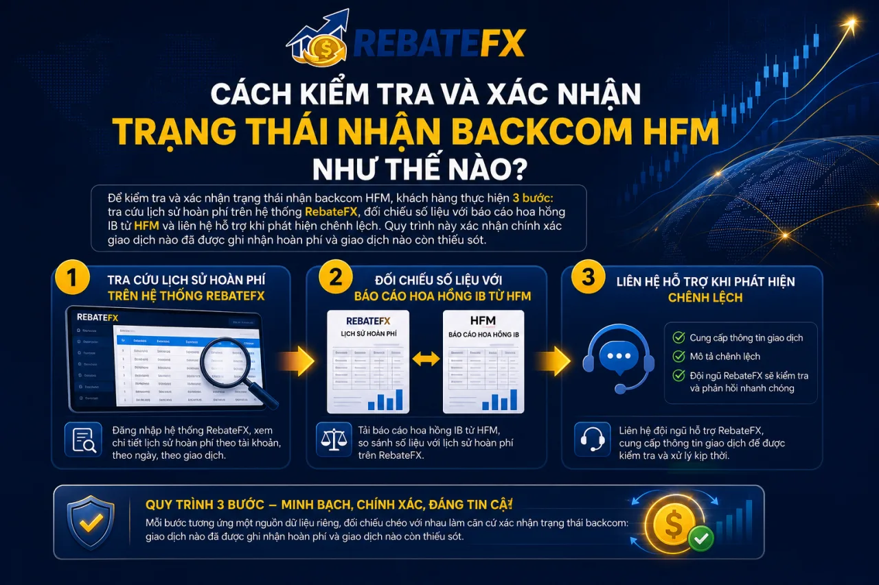 Kiểm Tra Và Xác Nhận Trạng Thái Nhận Backcom HFM Kiểm Tra Và Xác Nhận Trạng Thái Nhận Backcom HFM