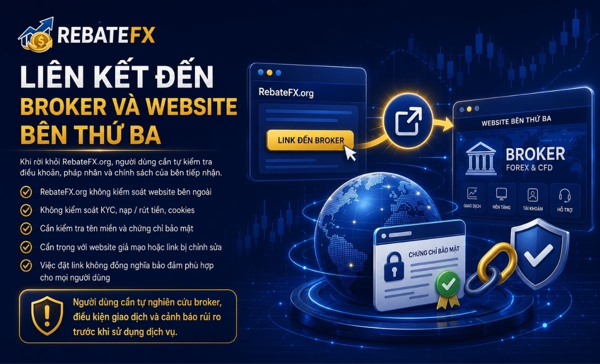 Liên Kết Đến Broker Và Website Bên Thứ Ba