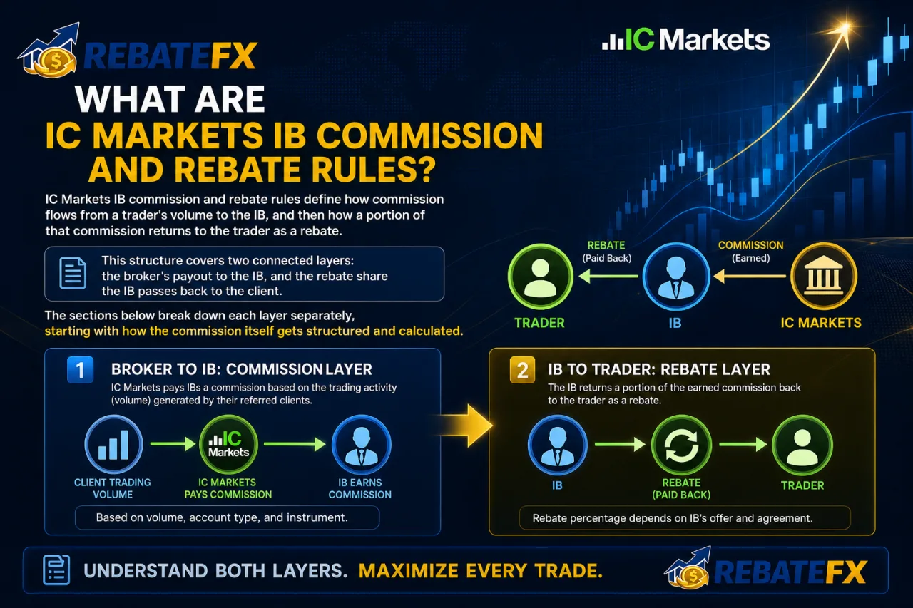 What Are IC Markets IB Commission and Rebate Rules What Are IC Markets IB Commission and Rebate Rules