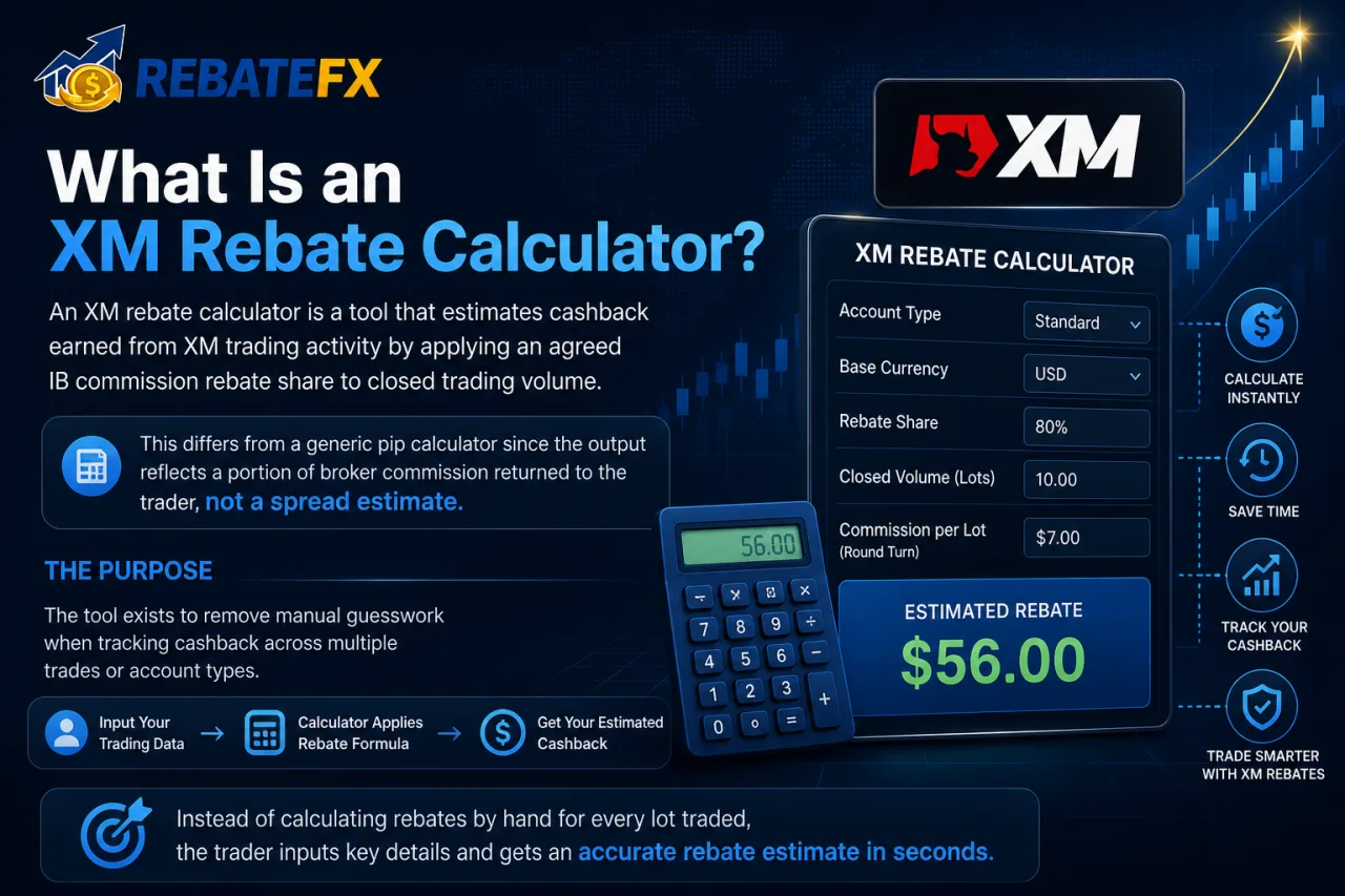 What Is an XM Rebate Calculator