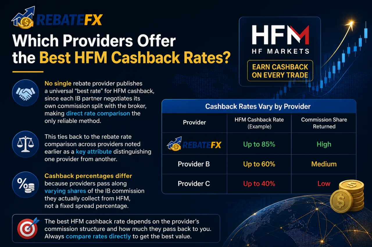 Which Providers Offer the Best HFM Cashback Rates Which Providers Offer the Best HFM Cashback Rates