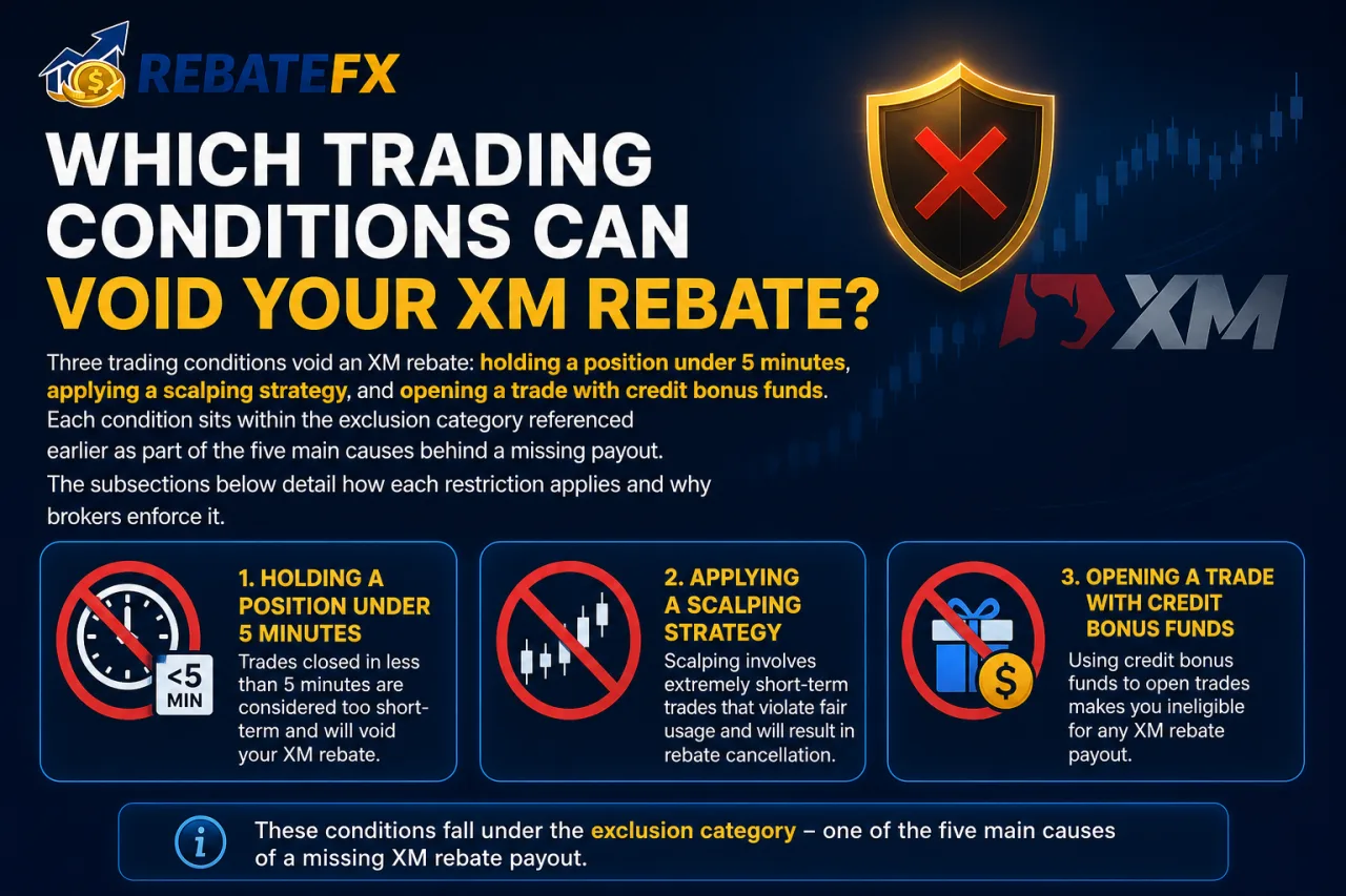 Which Trading Conditions Can Void Your XM Rebate