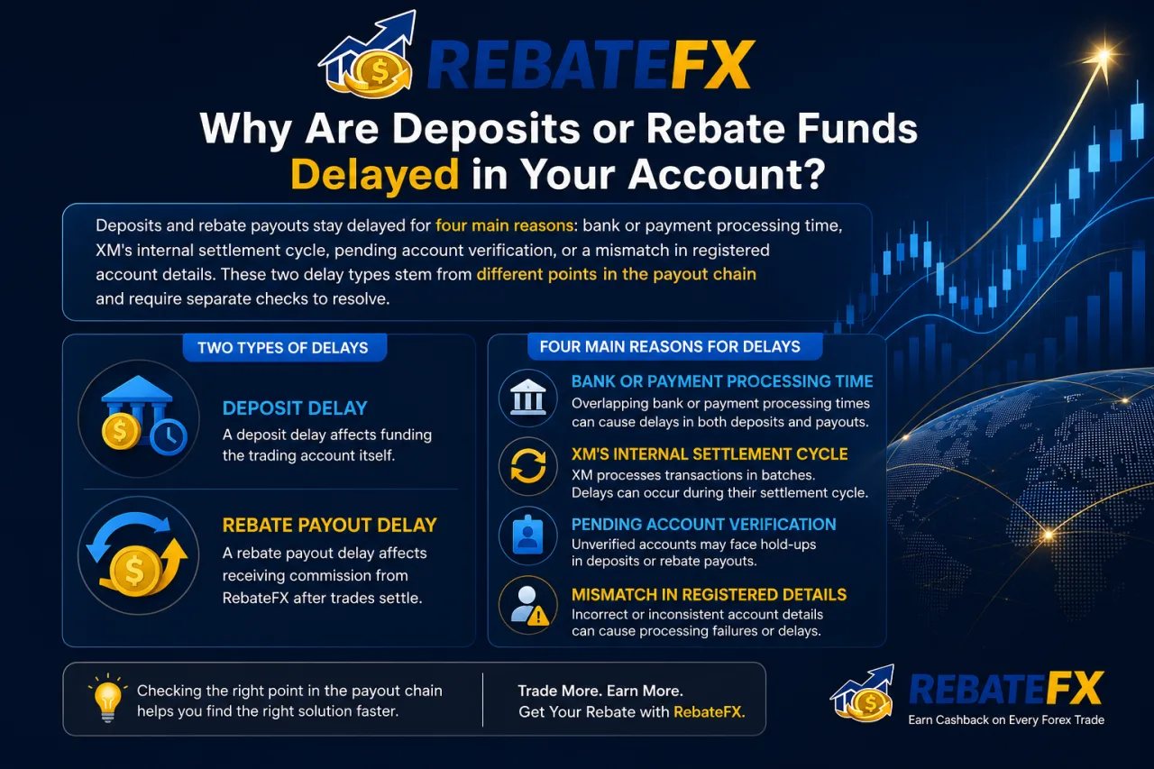 Why Are Deposits or Rebate Funds Delayed in Your Account