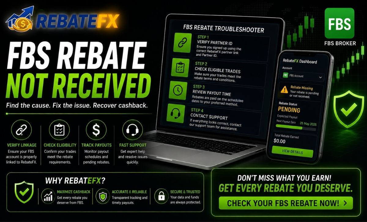 FBS Rebate Not Received: Causes & Fix for Traders