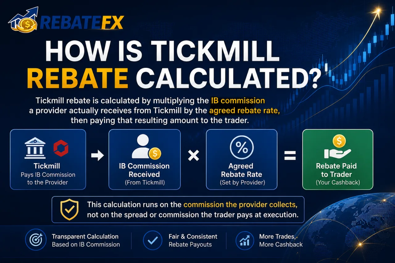 How Is Tickmill Rebate Calculated How Is Tickmill Rebate Calculated