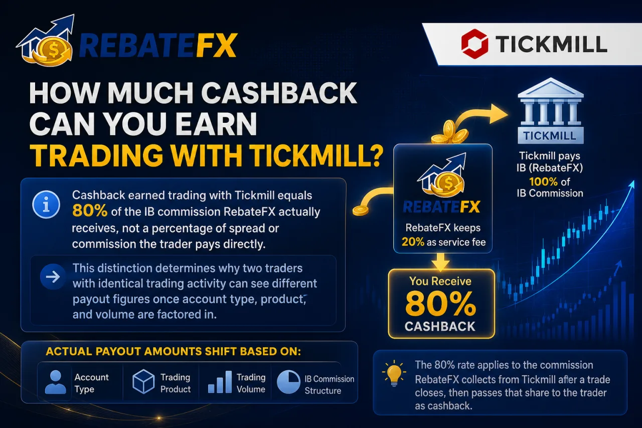 How Much Cashback Can You Earn Trading with Tickmill
