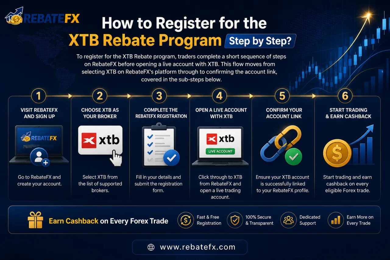 How to Register for the XTB Rebate Program Step by Step