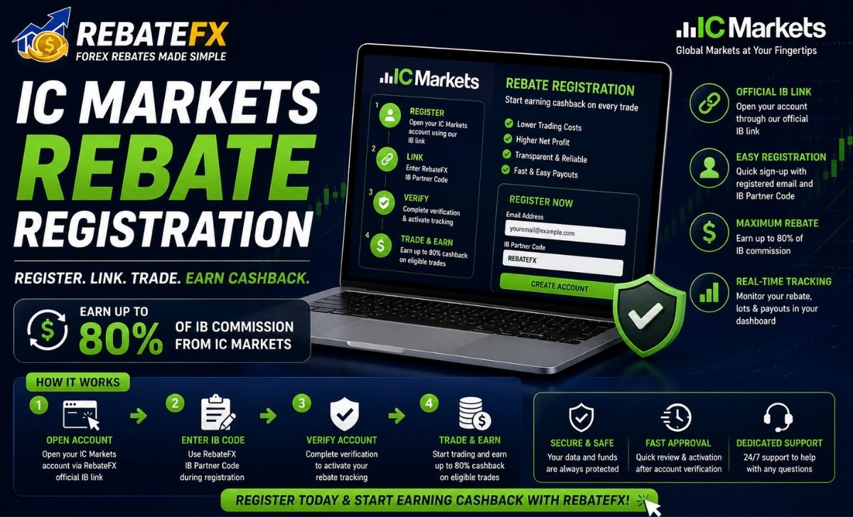 IC Markets Rebate Registration: Step-by-Step Sign-Up Guide