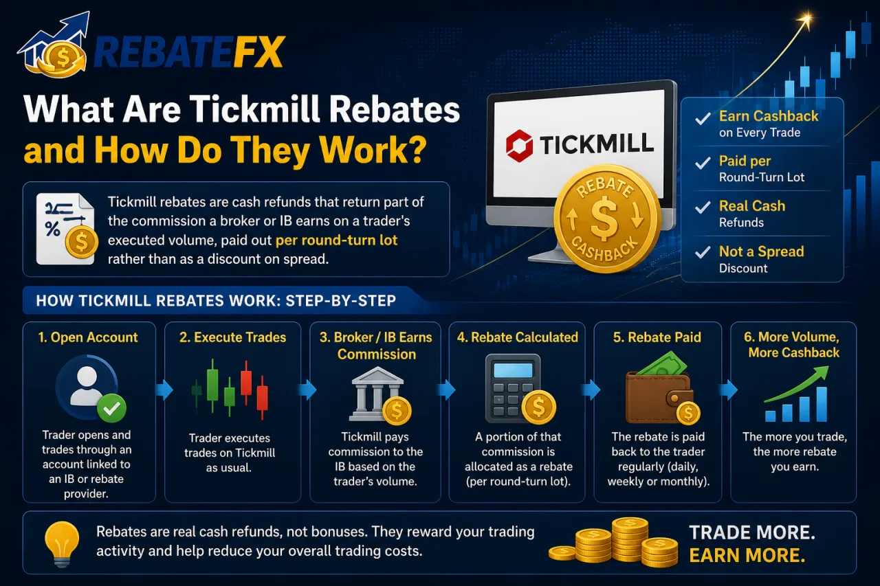 What Are Tickmill Rebates and How Do They Work What Are Tickmill Rebates and How Do They Work