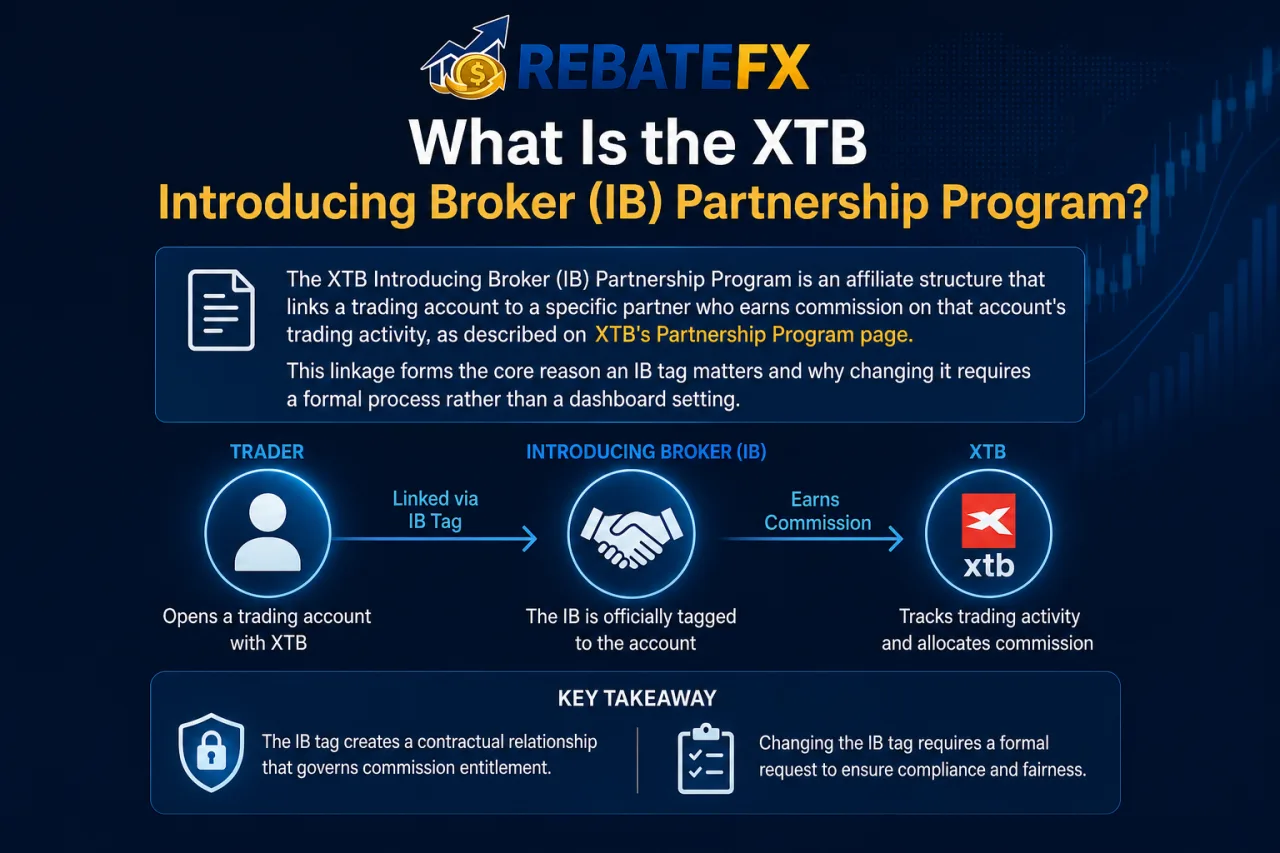 What Is the XTB Introducing Broker (IB) Partnership Program What Is the XTB Introducing Broker (IB) Partnership Program