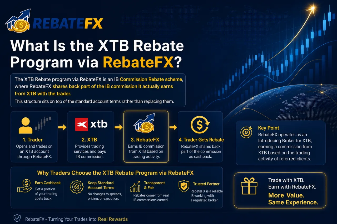 What Is the XTB Rebate Program via RebateFX