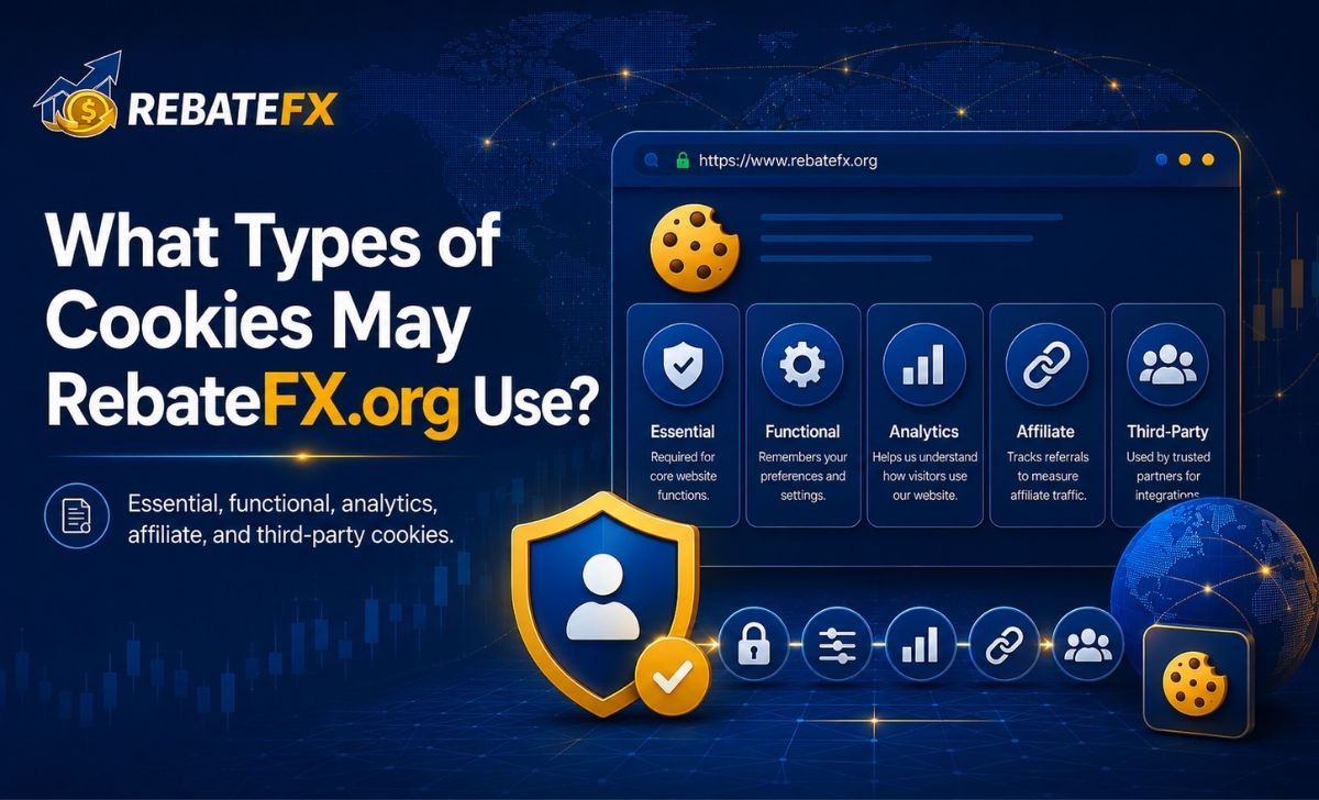 What Types of Cookies May RebateFX.org Use?