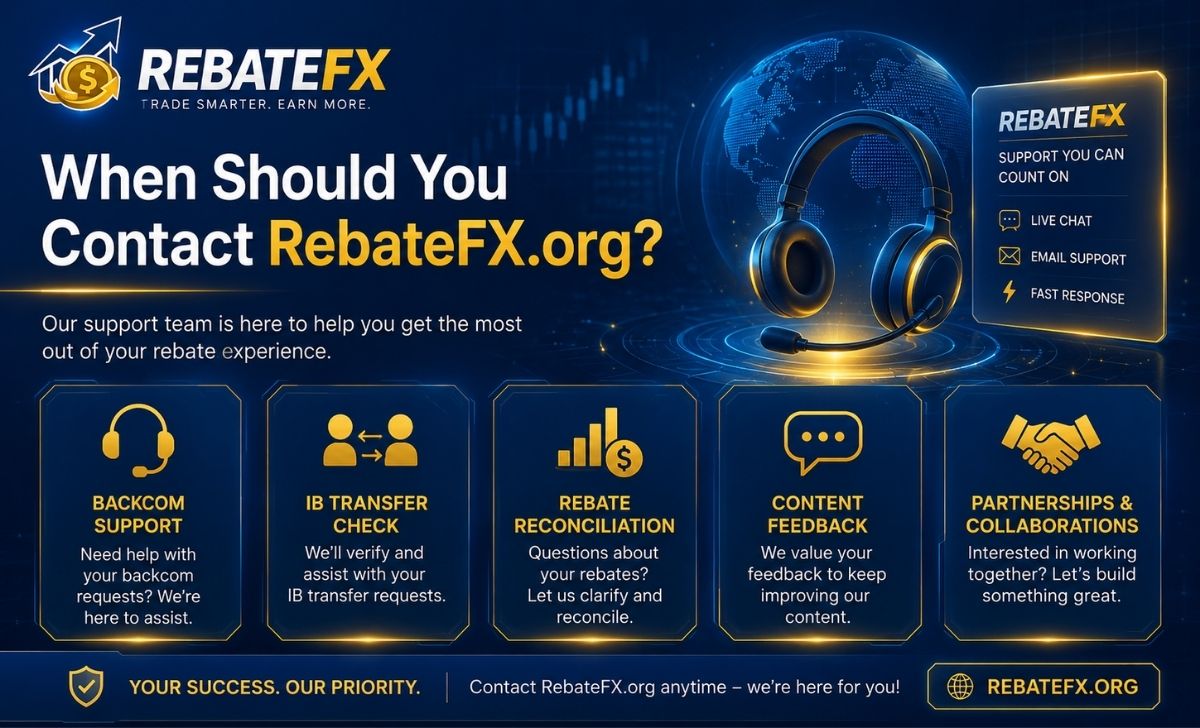When Should You Contact RebateFX.org?