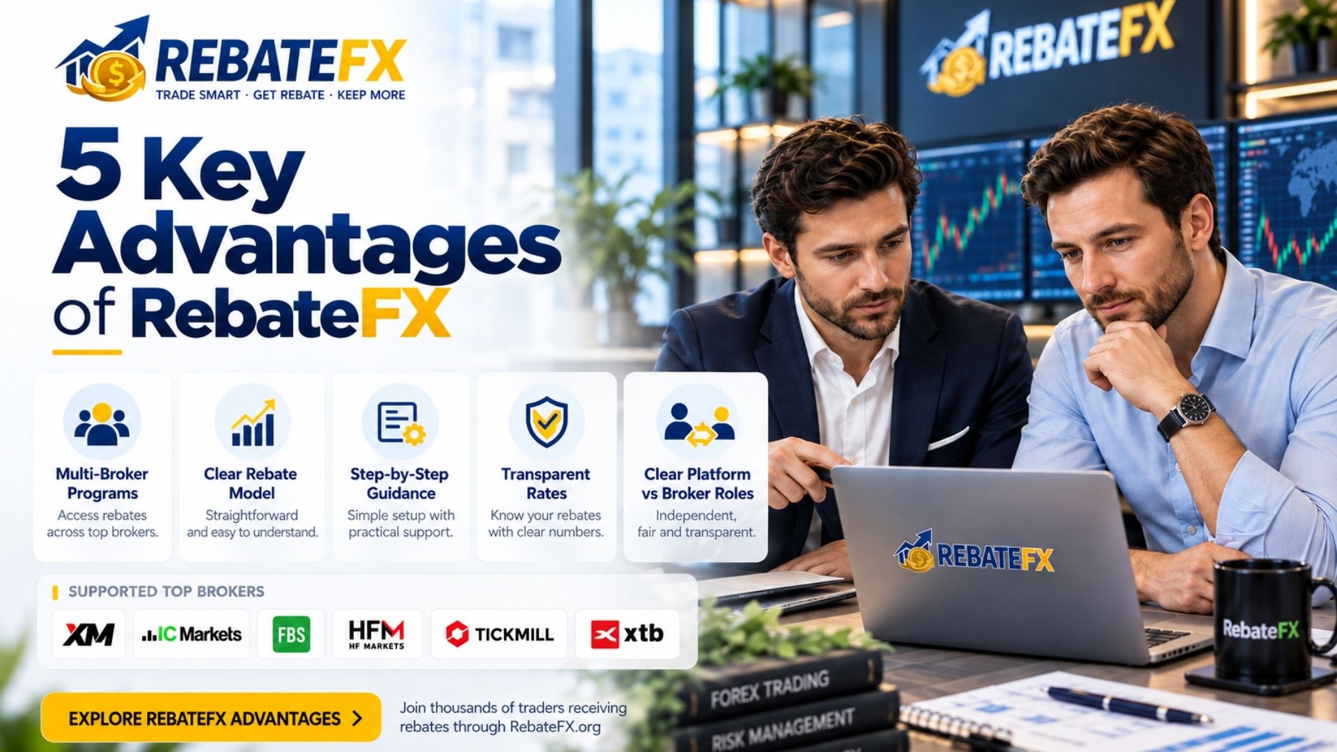 5 Key Advantages of RebateFX