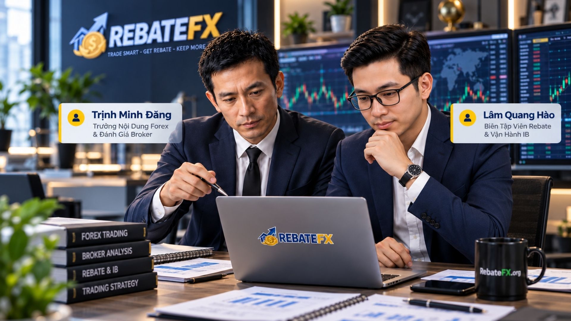 Đội Ngũ Chuyên Môn Của RebateFX.org