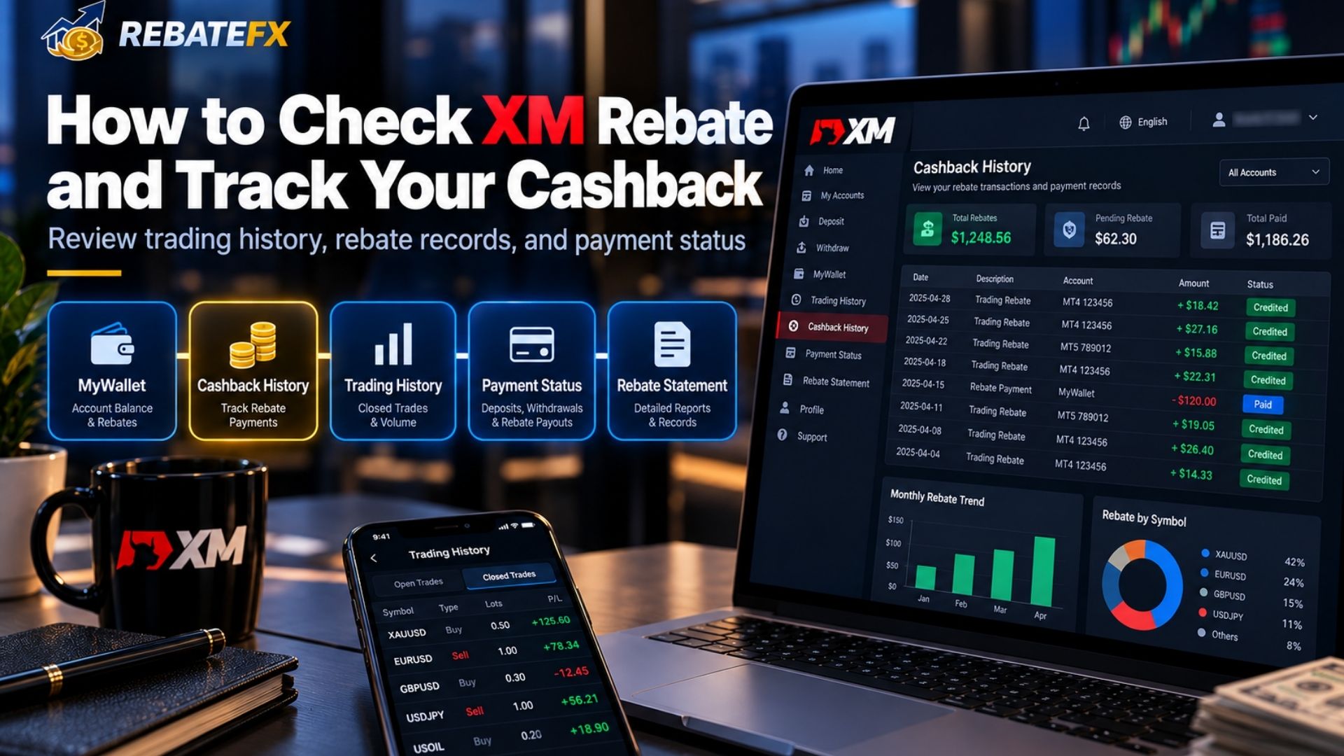 How to Check XM Rebate and Track Your Cashback