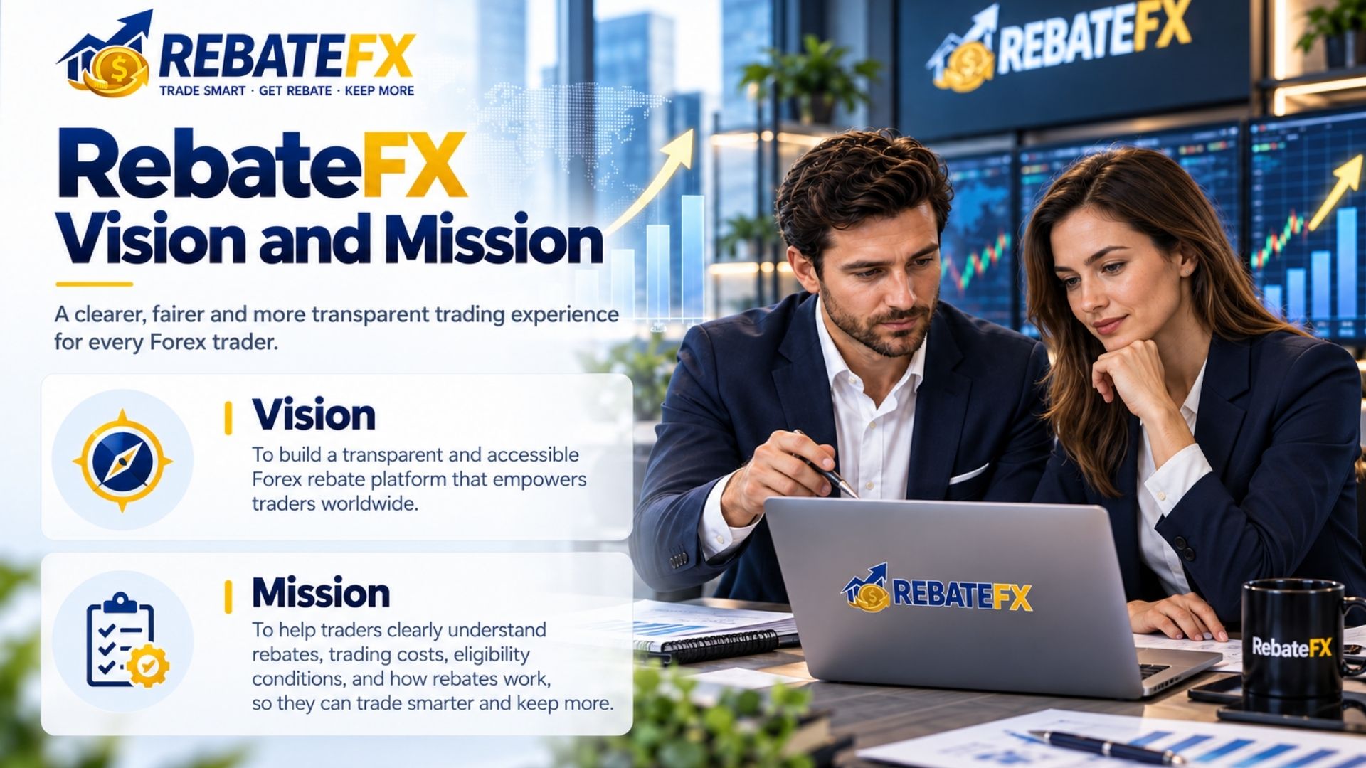 RebateFX Vision and Mission