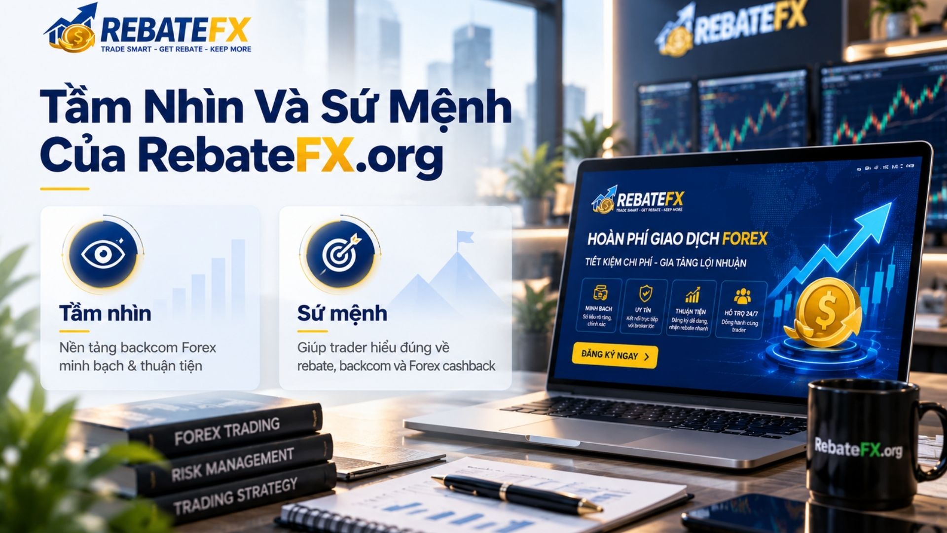 Tầm Nhìn Và Sứ Mệnh Của RebateFX.org