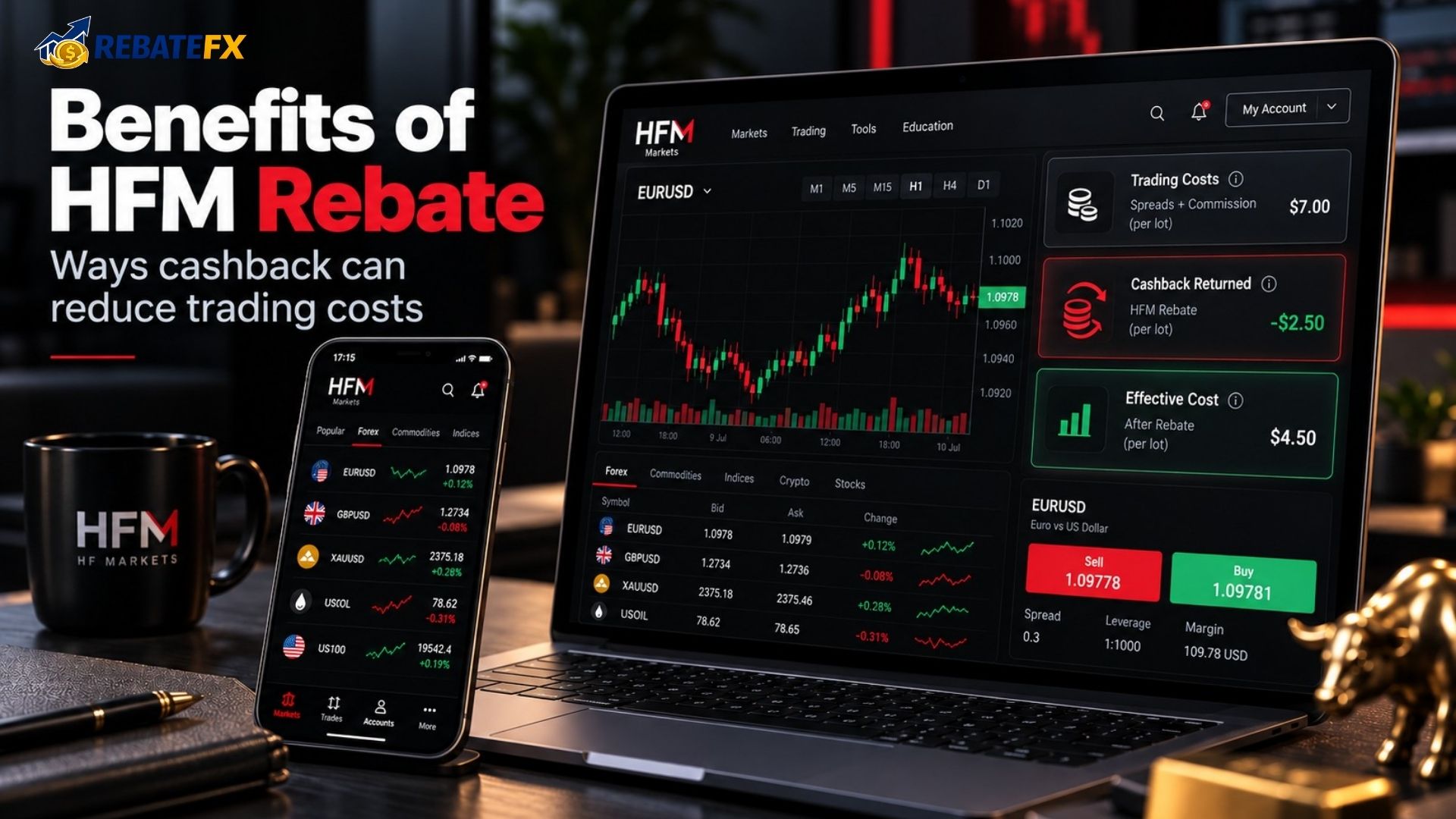 What Are the Benefits of Getting HFM Rebates Through RebateFX?