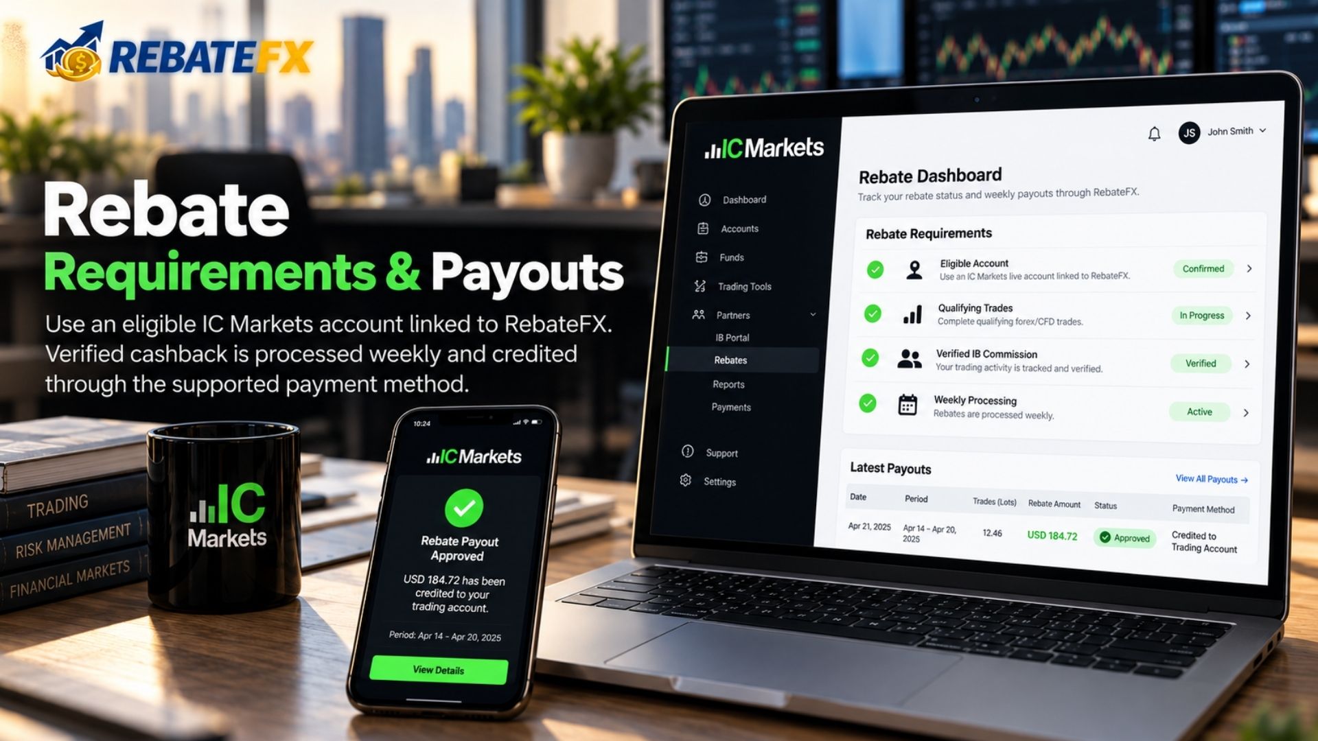 What Are the Requirements and Payment Conditions for IC Markets Rebates?