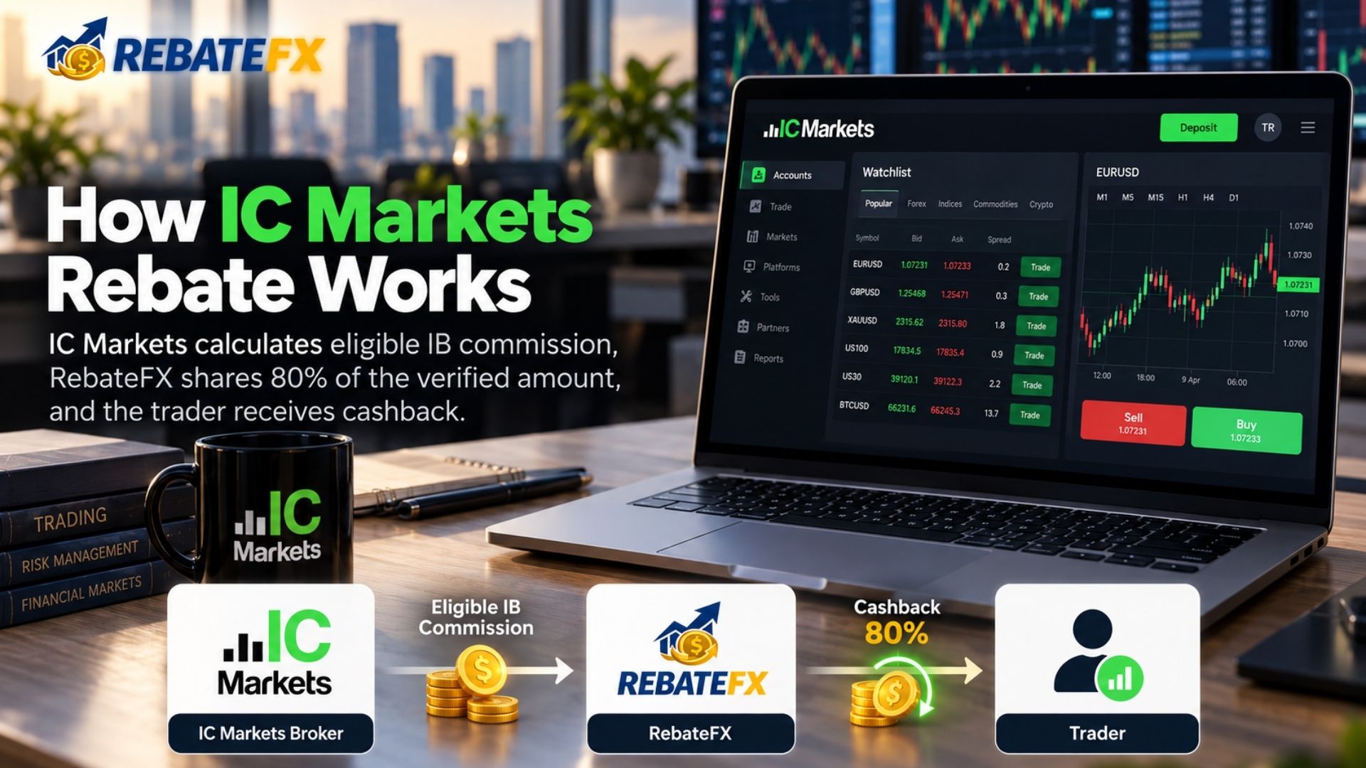 What Is IC Markets Rebate and How Does It Work?