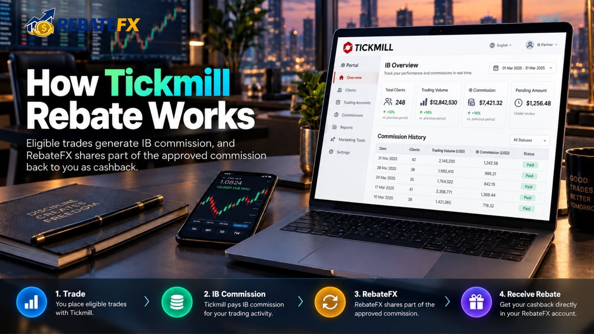 What Is Tickmill Rebate and How Does It Work?
