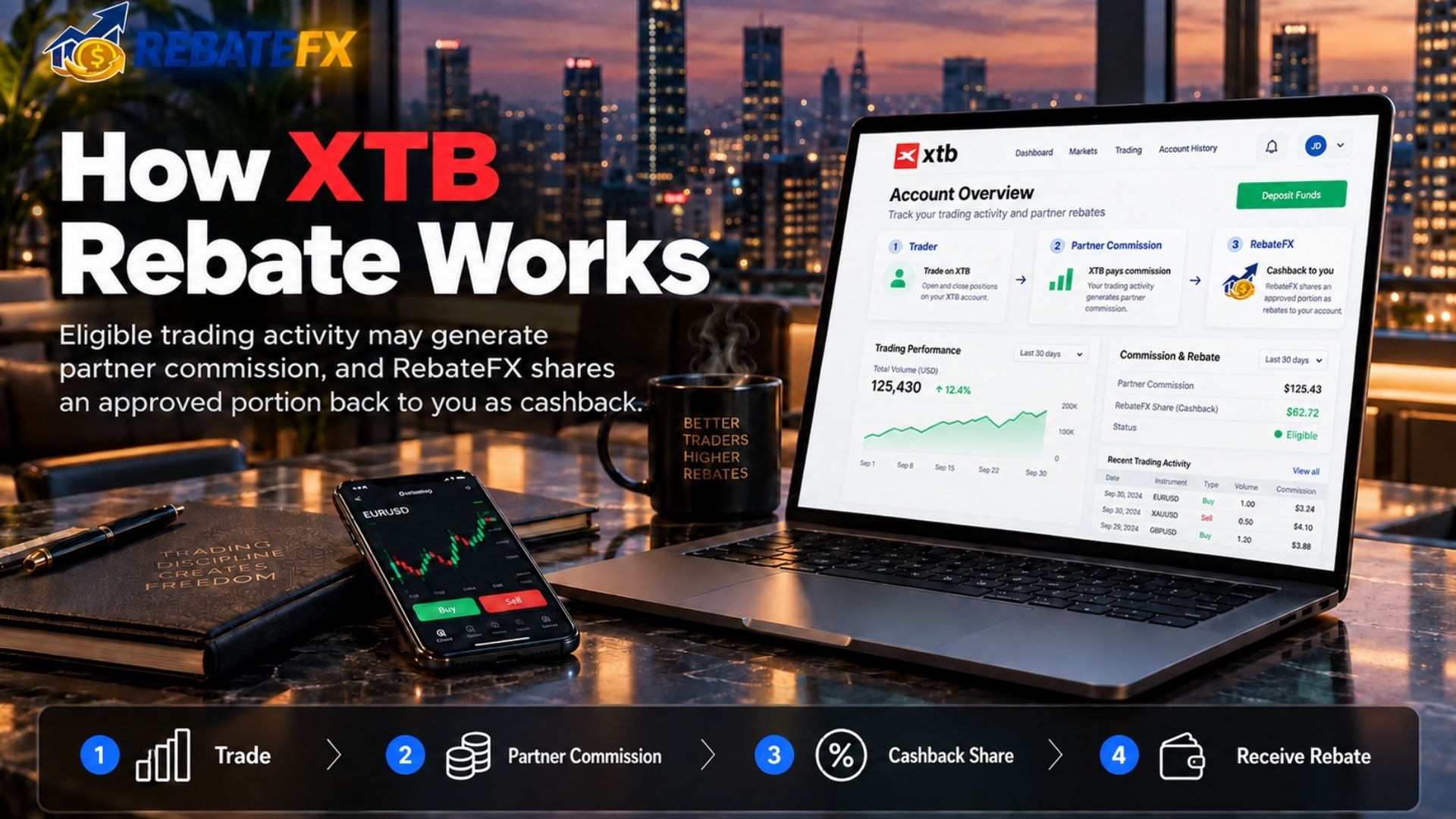 What Is XTB Rebate and How Does It Work?